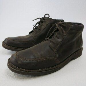 Clarks Oil Tanned Leather Chukka Boots Shoes Hiking Footwear Mens sz 11 M
